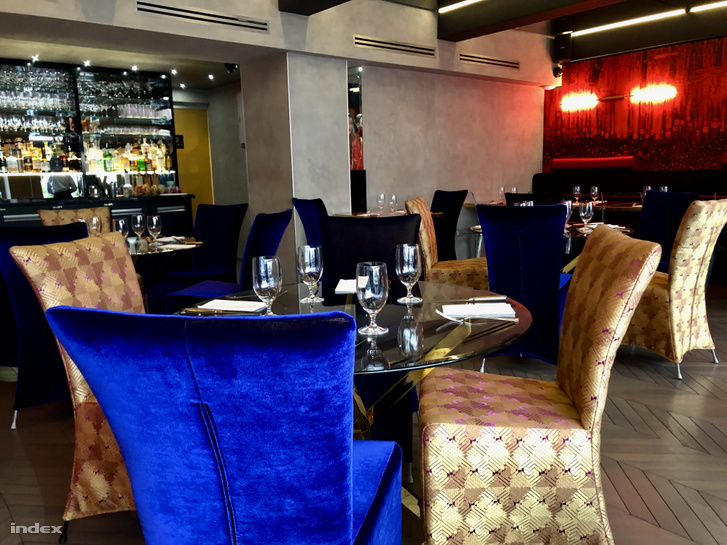 A Biarritz Bistro belső tere