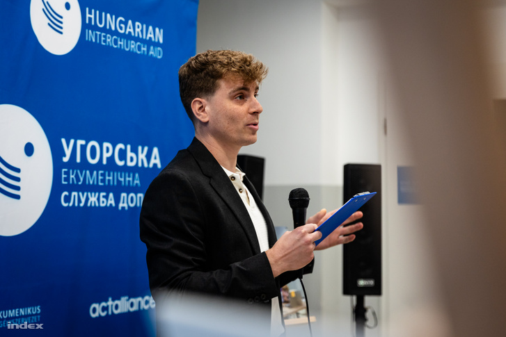 Dékány Bence, az Ökumenikus Segélyszervezet nemzetközi programokért felelős igazgatója 2025. június 17-én