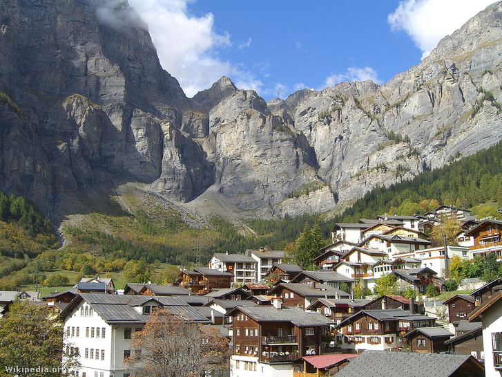 A valais-i Leukerbad