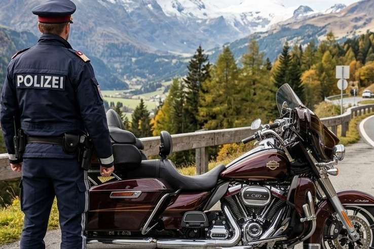 Megszólalt az osztrák rendőrség a magyar motoros egymilliós bírságával kapcsolatban