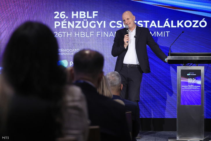 Tanács Zoltán tudományos és technológiai miniszter előadást tart a HBLF Pénzügyi Csúcstalálkozón Budapesten 2026. szeptember 18-án