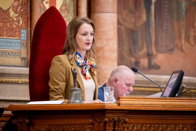 „Az előző miniszterelnököt juttatta eszembe” – Forsthoffer Ágnes Magyar Péter férfimunkás posztjáról