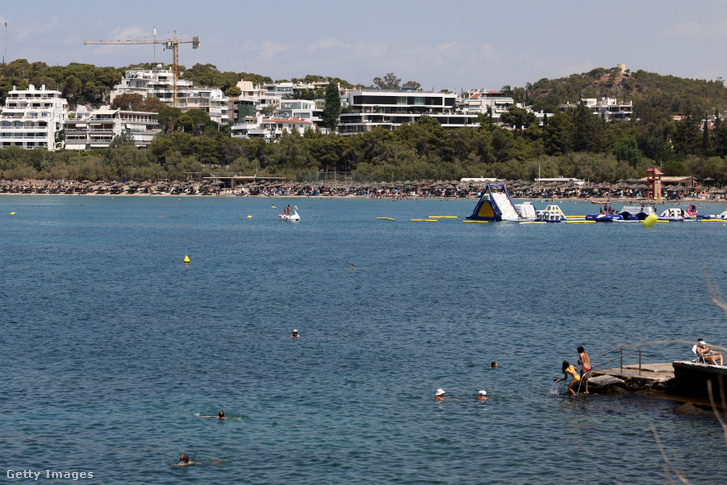 Vouliagmeni strandja