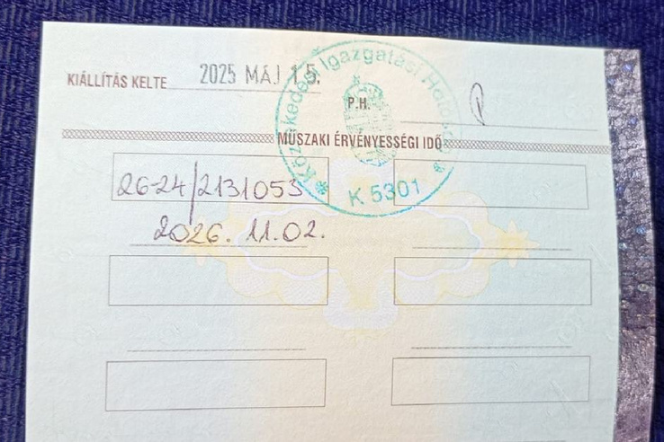 Kinek a felelőssége a lejárt műszaki?