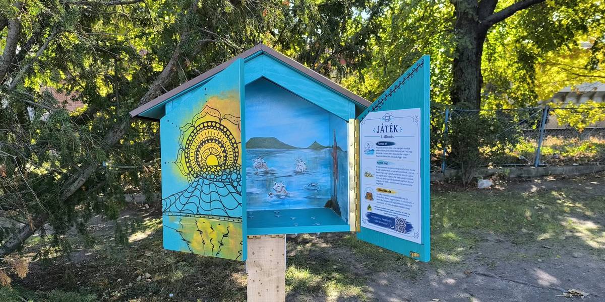 Titkos ládához vezet Fonyód új meseösvénye, közben életre kelnek a Balaton legendái
