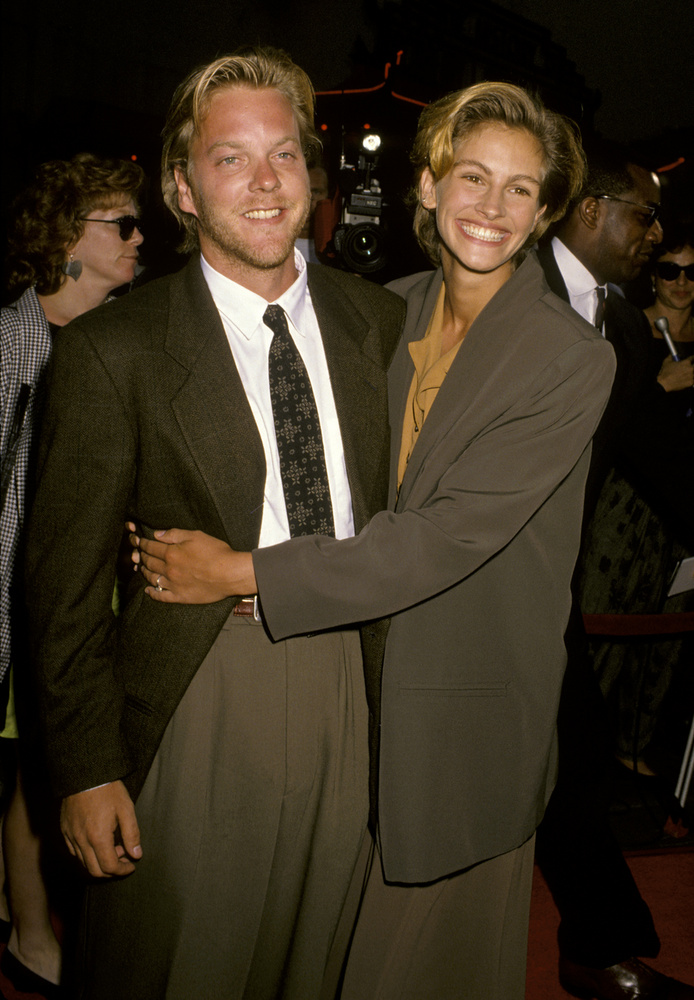 Julia Roberts és Kiefer SutherlandJulia Roberts és Kiefer Sutherland 1991-ben házasodni készültek, ám az esküvő napján a színésznőt a vőlegénye egyik közeli barátjával látták ebédelni, a ceremónia pedig elmaradt