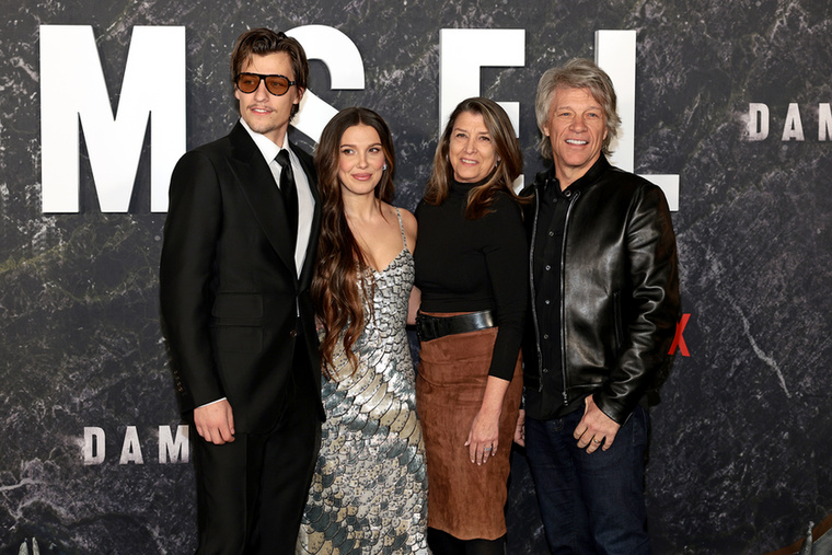 Millie Bobby Brown és Jon Bon JoviMillie Bobby Brown 2024-ben ment feleségül Jon Bon Jovi fiához, Jake-hez