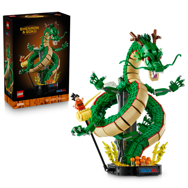 A tervezők sokat dolgoztak Shenron formáján