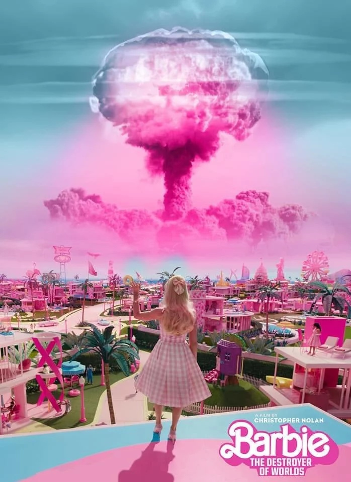 Rózsaszín gombafelhő, Barbie a világok pusztítója
