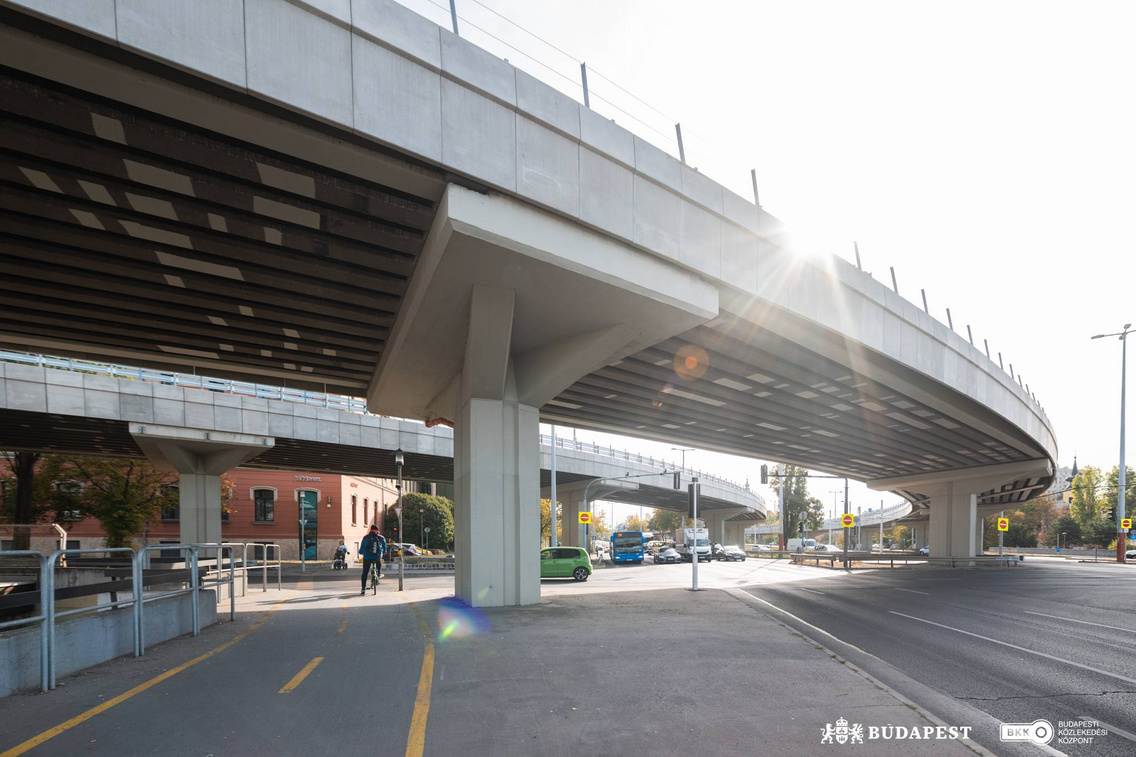 Flórián téri felüljárók BKK