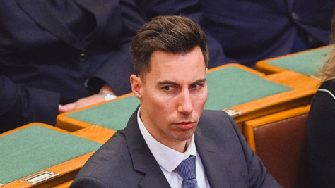 Gyönyörű nő Radnai Márk párja: Délia barna hajú szépség