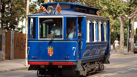 A barcelonai Kék Villamos