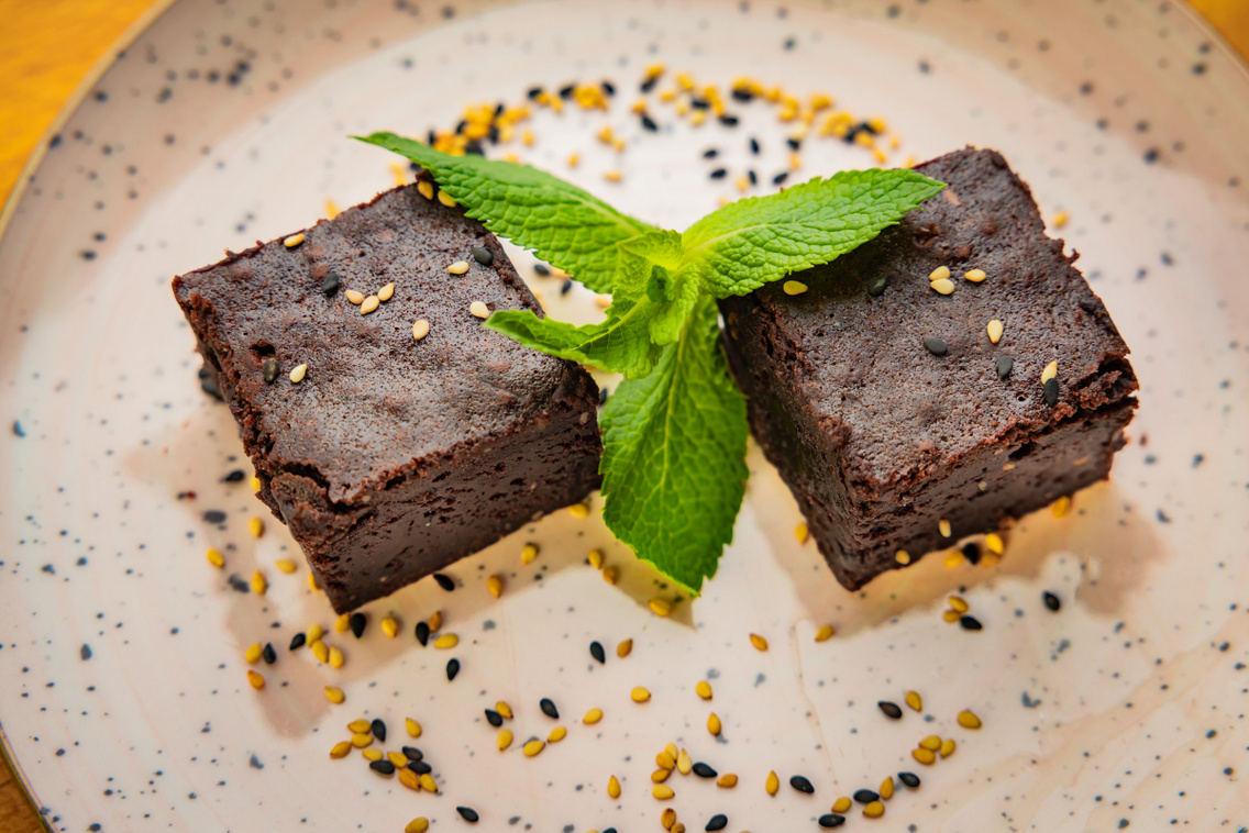 Miso brownie