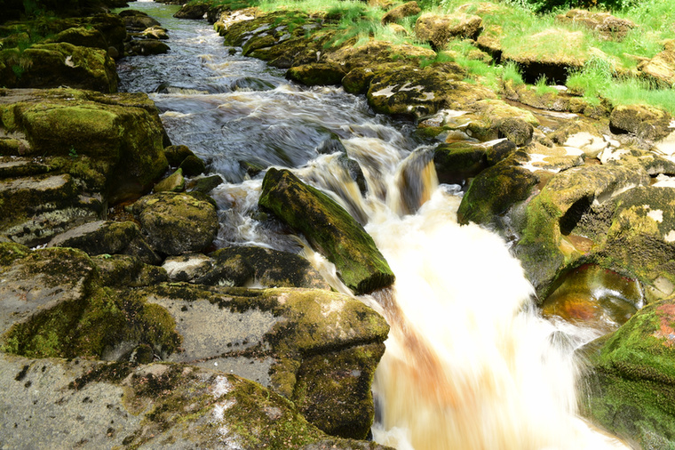 Bolton Strid, AngliaA Yorkshire Dales erdejében futó Bolton Strid első pillantásra nem tűnik különösebben veszélyesnek