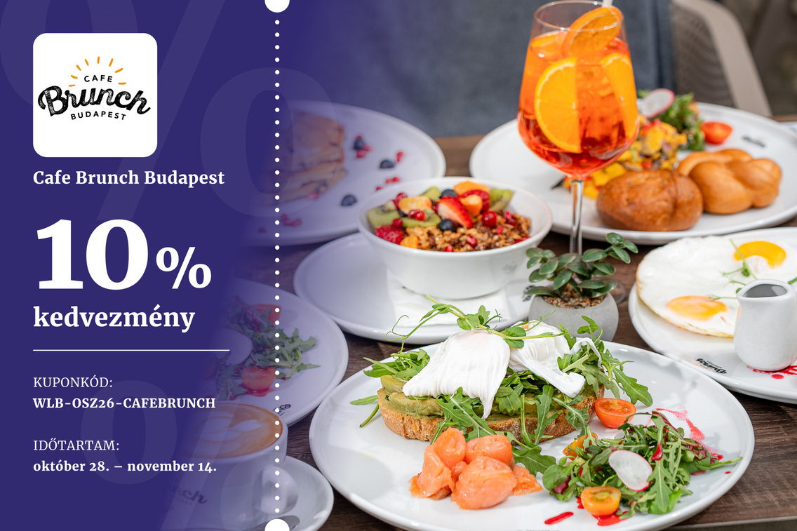 Cafe Brunch Budapest kupon