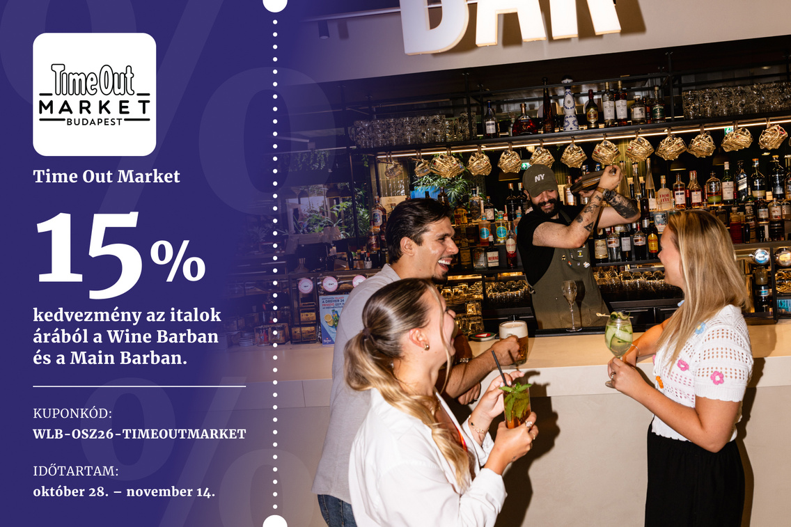 Time Out Market Budapest kupon