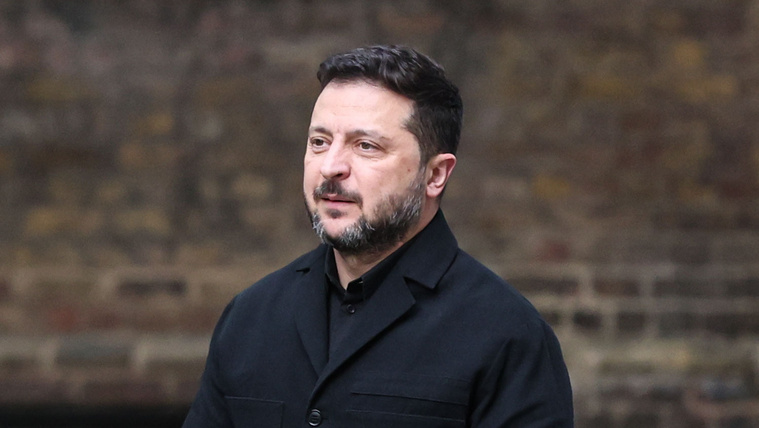 Volodimir Zelenszkij Budapestre érkezhet október 23-án