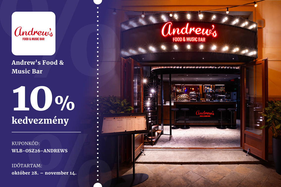 Andrew’s Food & Music Bar kupon