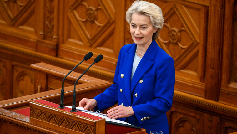 Von der Leyen a parlamentben: A&nbsp;szovjetek féltek, ezért voltak könyörtelenek