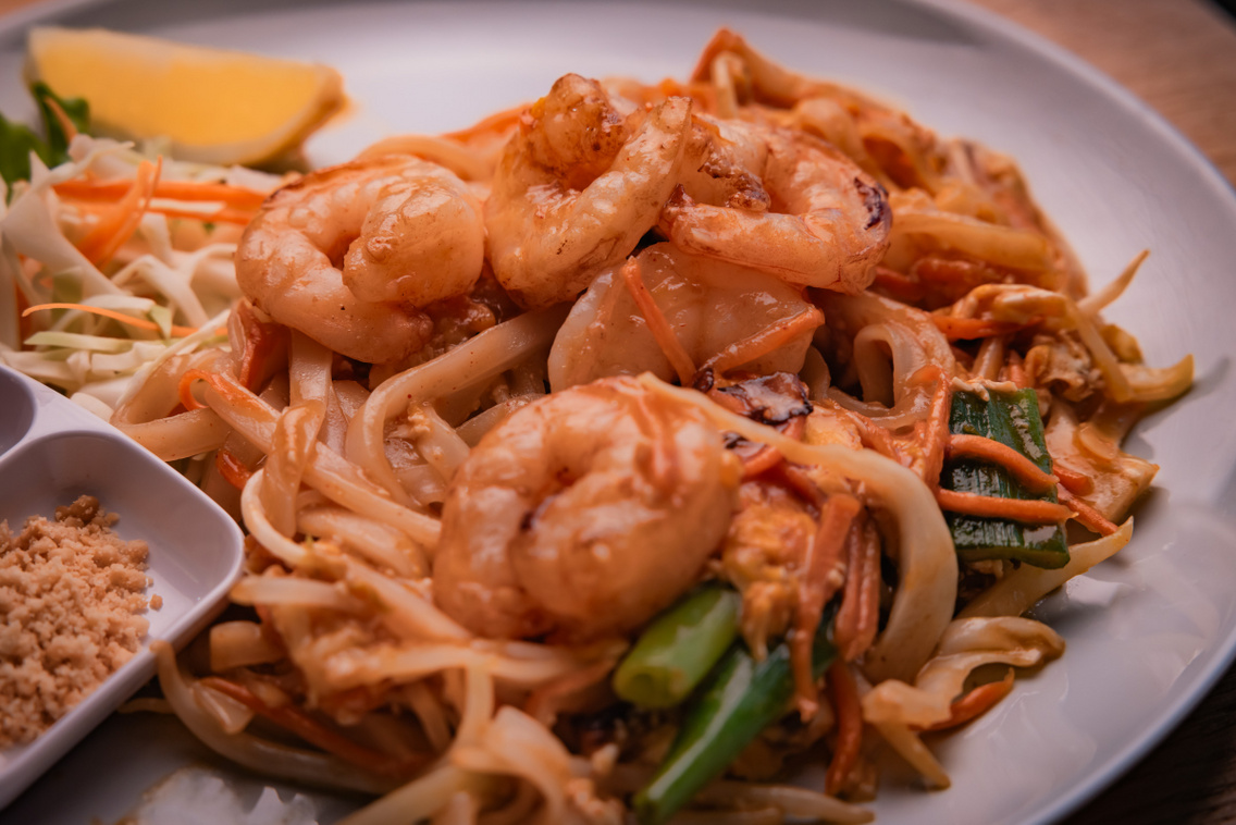 Pad Thai garnélával