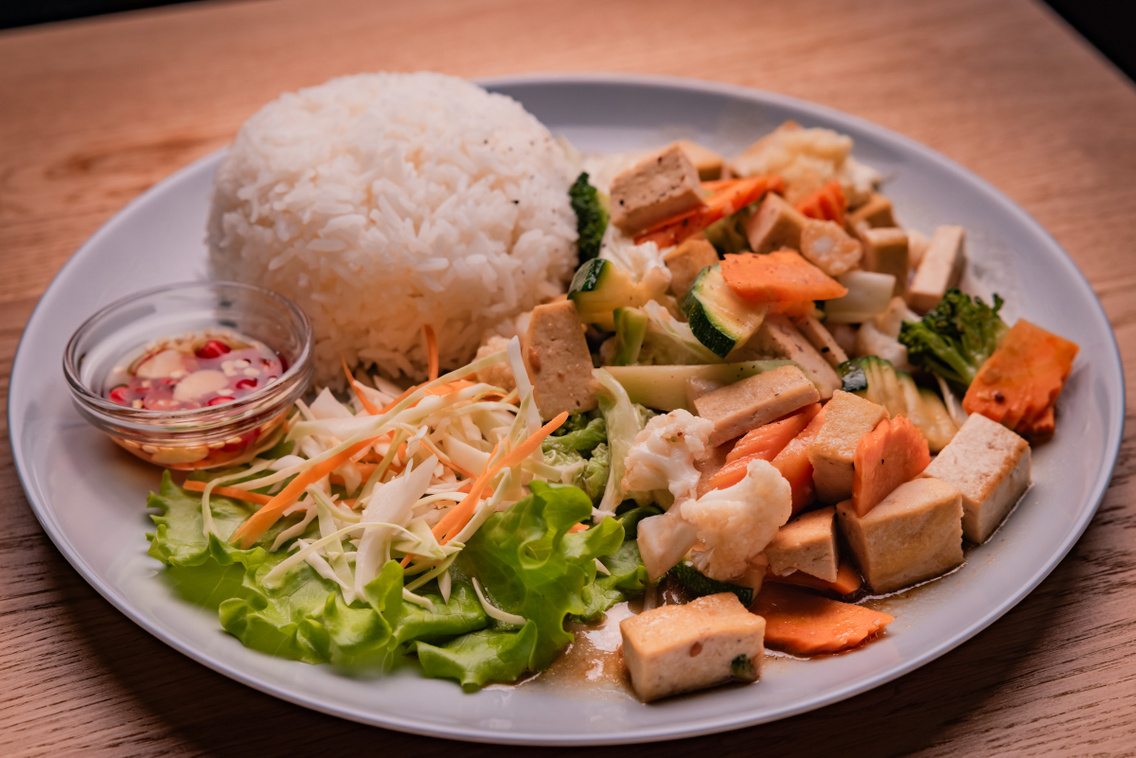 Pad Pak Ruam Mit tofuval