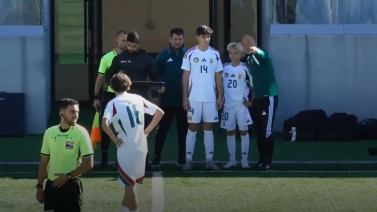 Magyar Péter fia bemutatkozott az U15-ös magyar fociválogatottban, videón a pillanat