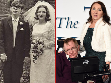 Stephen Hawking térben és időben is egyesült első feleségével