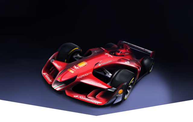 A futurisztikus Ferrari