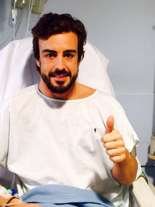Fernando Alonso a kórházban