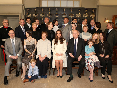 Katalin hercegné jól mutat a Downton Abbey díszletében