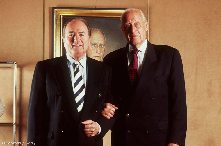 Sepp Blatter és Joao Havelange