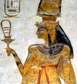 Nefartari, II. Ramszesz felesége szisztrummal