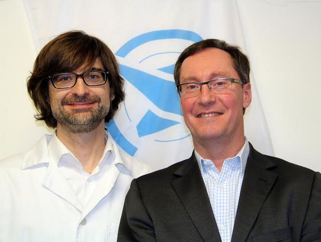 Dr. Peták István tudományos igazgató - Oncompass Medicine, Frédéric Ollier CEO - Oncompass Medicine