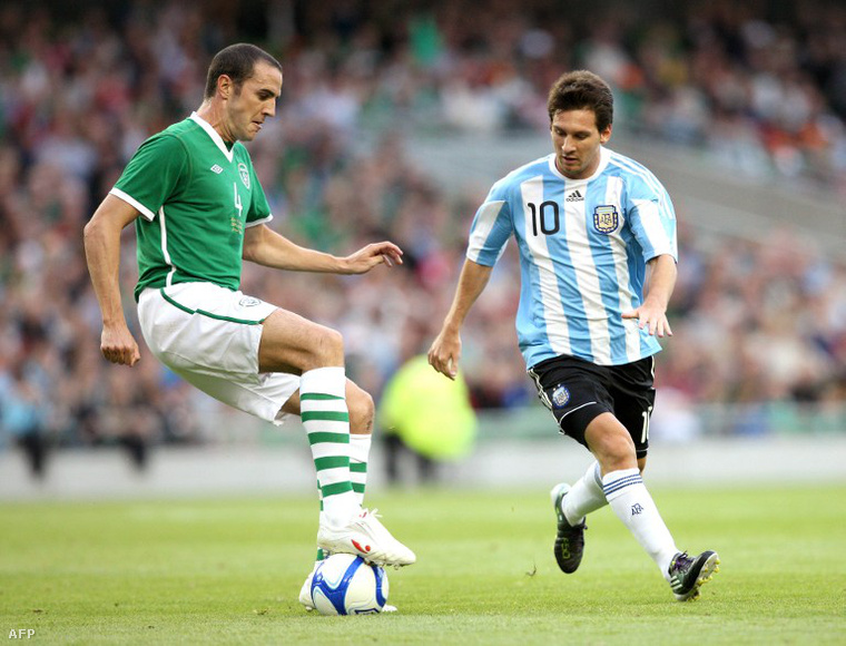 Messi a 2010-es írek elleni meccsen