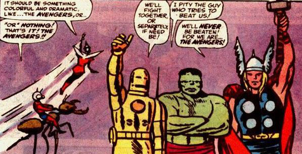 Íme Hangyaember, Darázs, Vasember, Hulk és Thor, azaz a Bosszúállók a daliás 60-as években