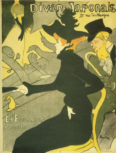 Toulouse-Lautrec - Divan Japonais, 1893