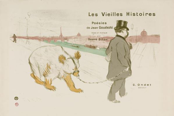 Toulouse-Lautrec - a Régi históriák címlapja, 1893