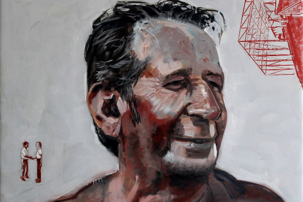 Nemes Csaba: Apafigura (részlet)