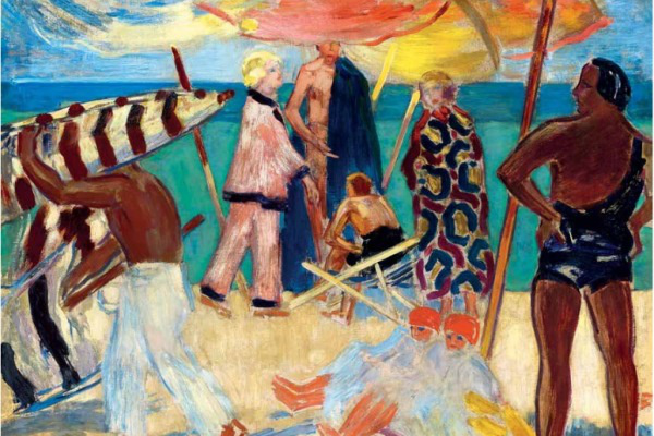 Vaszary János: Strand Portorose-ban