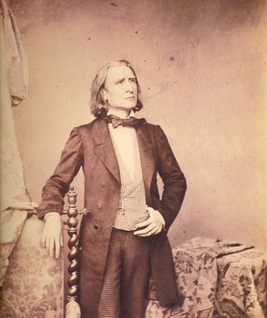 Liszt Ferenc portréja