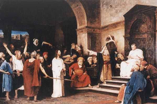 Munkácsy Mihály: Krisztus Pilátus előtt