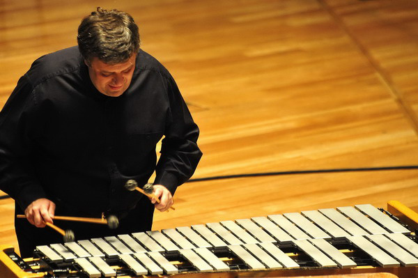 Amadinda Ütőegyüttes, Rácz Zoltán, Steve ReichAmadinda 25, jubileumi koncert, Müpa, díszvendég: Steve Reich