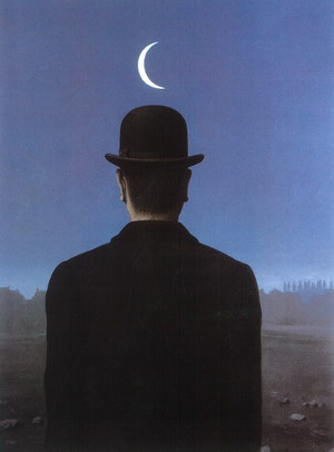 René Magritte: A horizont misztériumai - részletIllusztráció a 2010-es Budapesti Wagner-napok Trisztán és Izolda premierjéhez.