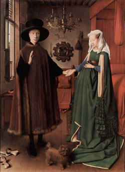 Jan van Eyck: Az Arnolfini házaspár (1434)
