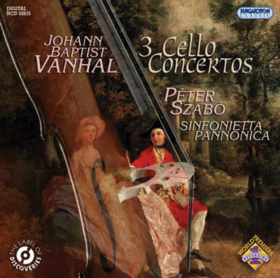 Johann Baptist Vanhal cd-borító
