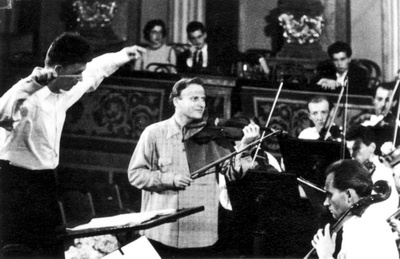 A Philharmonia Hungarica Yehudi Menuhinnal