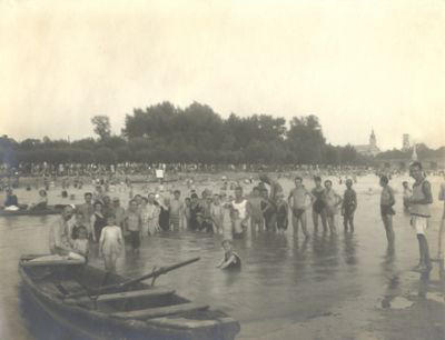 József Glück: Badende (1920)