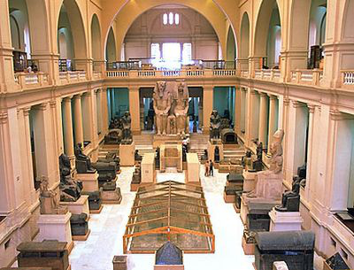 Egyiptomi Múzeum - belső