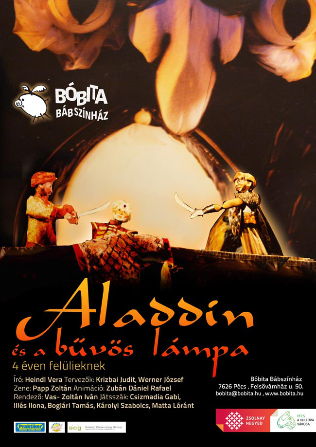 Aladdin (Bóbita Bábszínház)