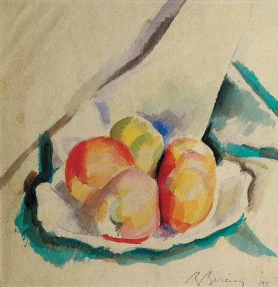Berény Róbert: Almás csendélet (1911)